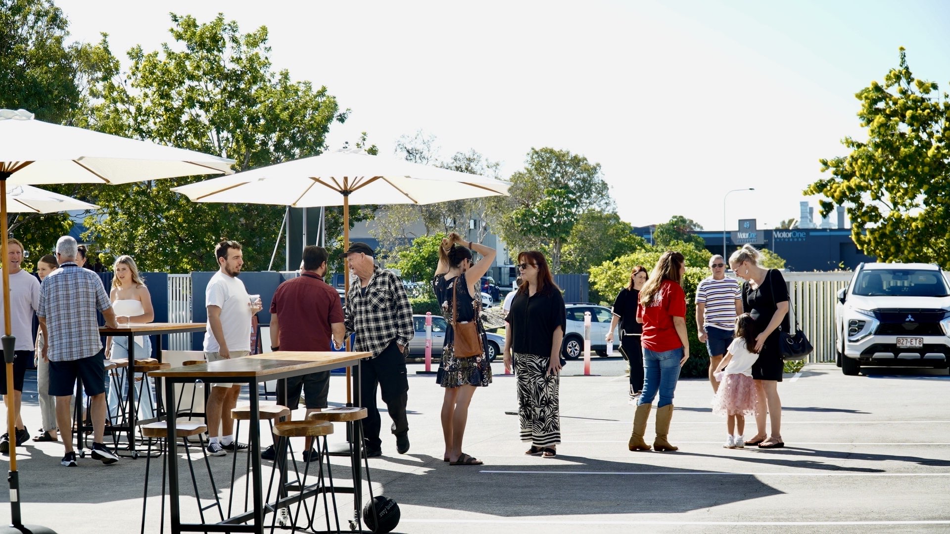 people enjoying the morning service